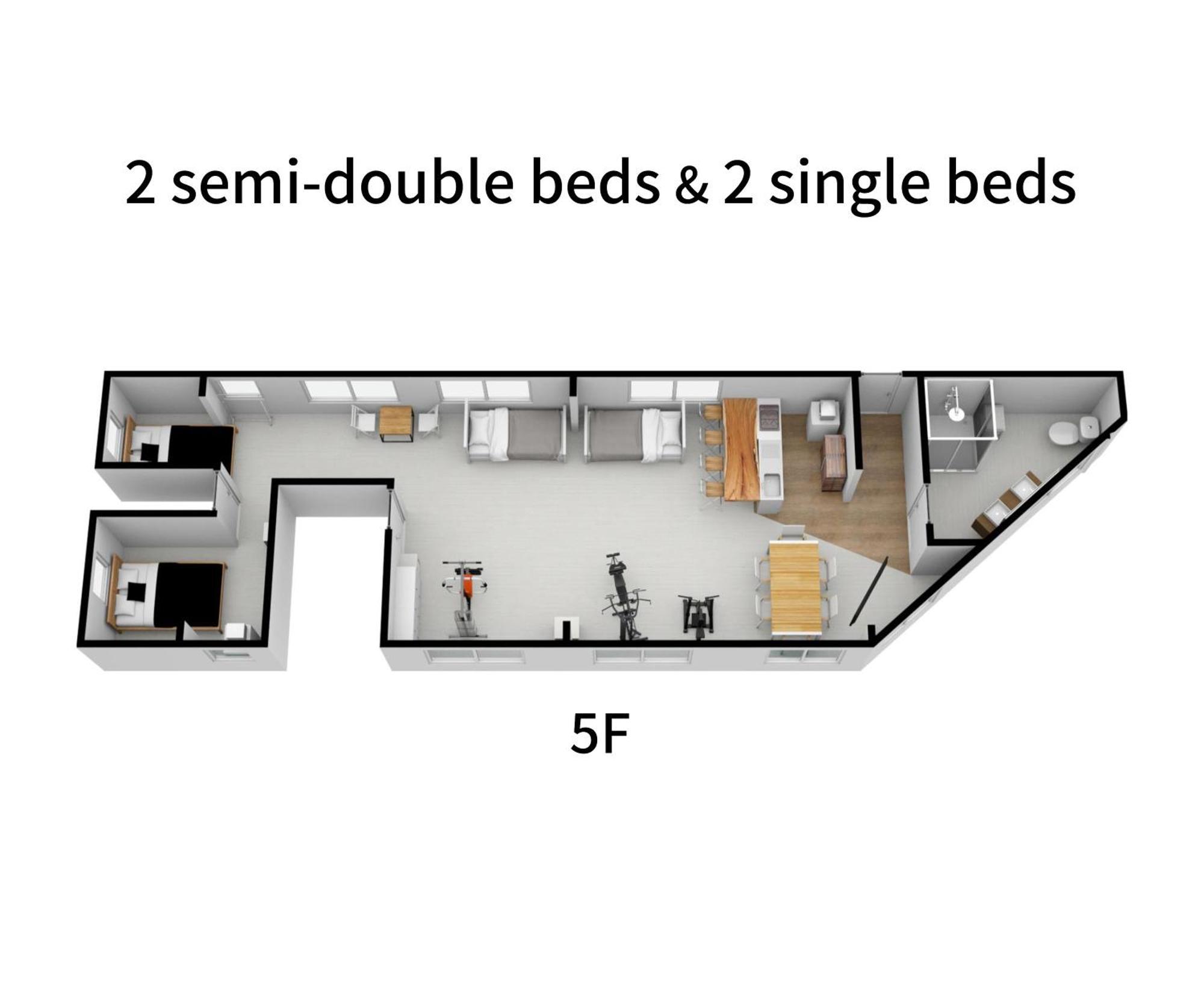 U.House Aparthotel Οσάκα Δωμάτιο φωτογραφία